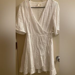 White eyelet dress by Japna